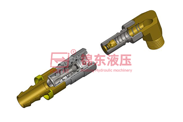 Flush-Faced Type Quick Mold Coupling